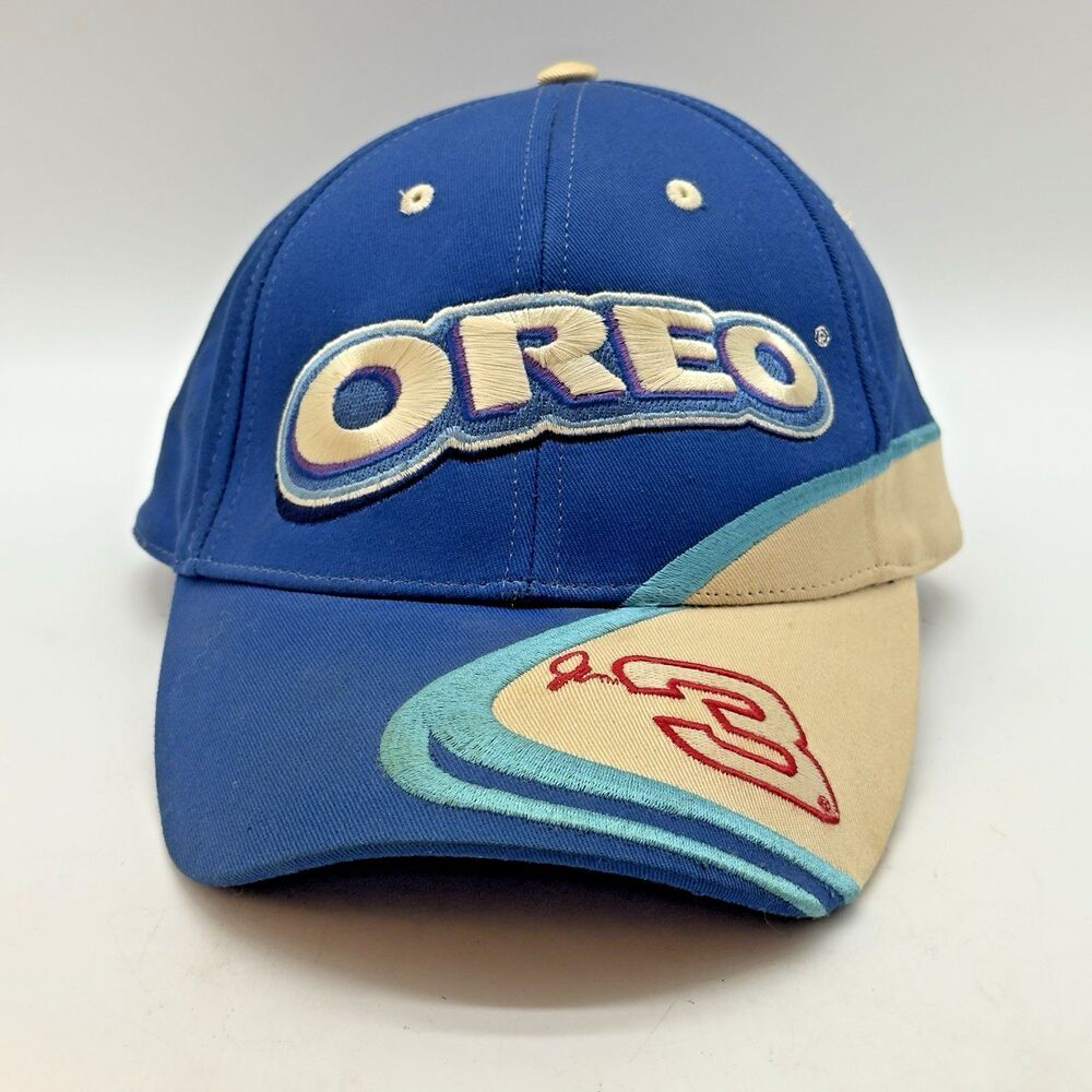 Dale Earnhardt Jr #3 Oreo Racing Chase Authentics Hat Blue Nascar Strapback Cap